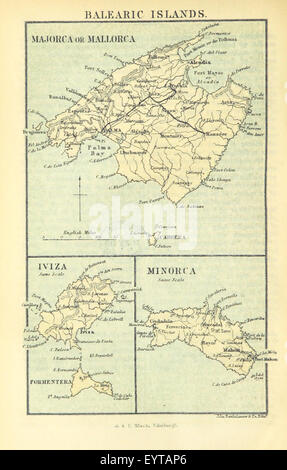 [Leitfaden für Spanien und Portugal einschließlich der Balearen.... Dritte Auflage.] Abbildung Seite 496 entnommen "[Guide nach Spanien und Stockfoto