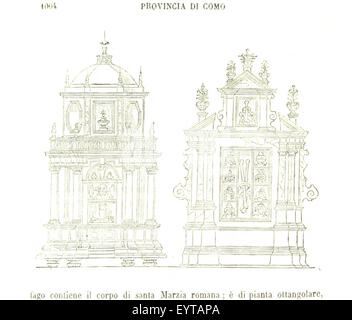 Bild entnommen Seite 1022 von "Grande Illustrazione del Lombardo-Venetien, ossia Storia Delle Città dei Borghi, Kommunikation, Castelli, Ecc. Fino Ai Tempi Moderni, pro Cura di C. Cantù e d'altri Letterati. Seconda Edizione "Bild entnommen Seite 1022 von" Grande Illustrazione del Lombardo-Venetien, Stockfoto