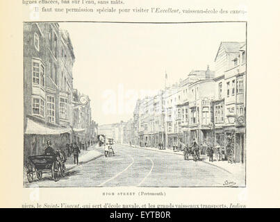 Le Monde Pittoresque et monumentale. L'Angleterre, l'Écosse et l'Irlande... Cartes de Couleur et... Gravuren Abbildung entnommen Seite 501 von "Le Monde Pittoresque et Stockfoto