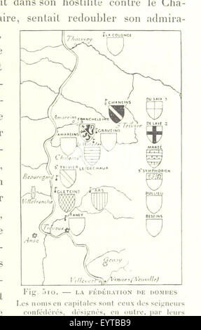 Nouvelle Histoire de Lyon et des Provinzen de Lyonnais, Forez, Beaujolais, etc. [Illustrated des Autors.] Bild entnommen Seite 519 der "Nouvelle Histoire de Lyon Stockfoto