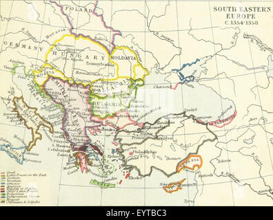 Karte '.' extrahiert aus Flickr ID 11148033946 Bild entnommen Seite 103 von "die historische Geographie der Stockfoto