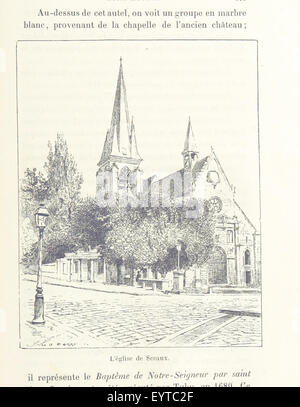 Abbildung Seite 553 'Histoire De La Ville de Sceaux Depuis Son Origine Jusqu' À Nein Jours entnommen... Sous la Richtung de... M. Charaire... Ouvrage Illustré de Gravuren, etc. "Bild entnommen Seite 553 der" Histoire De La Ville Stockfoto