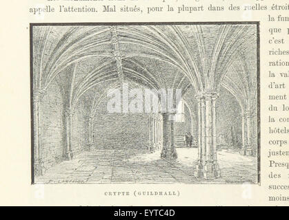 Le Monde Pittoresque et monumentale. L'Angleterre, l'Écosse et l'Irlande... Cartes de Couleur et... Gravuren Abbildung entnommen Seite 56 von "Le Monde Pittoresque et Stockfoto