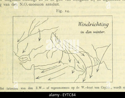 Onze Aarde. Handbök der Natuurkundige Aardrijkskunde... Trafen sich 150 Platen En 20 Kaartjes in Afzonderlijken Atlas Bild entnommen Seite 57 von "Onze Aarde Handbök der Stockfoto