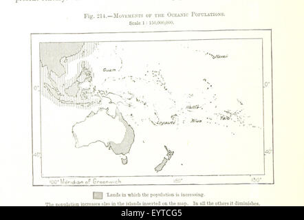 Die Erde und ihre Bewohner. Die Europäische Sektion der allgemeinen Geographie von E. Reclus. Bearbeitet von E. G. Ravenstein. Illustriert von..., Stiche und Karten Bild entnommen Seite 584 von "The Earth und seine Stockfoto