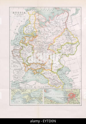 Das Reich der Zaren und die Russen... übersetzt aus der dritten französischen Ausgabe mit Anmerkungen von Z. A. Ragozin Image entnommen Seite 6 von "The Empire von der Stockfoto