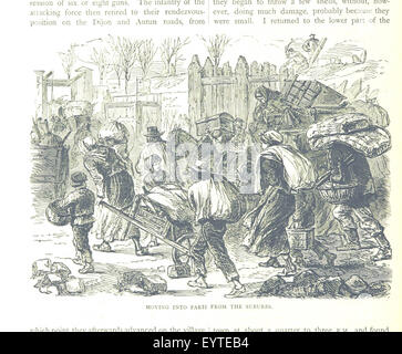 Foto von Seite 678 von „Cassells Geschichte des Krieges zwischen Frankreich und Deutschland“, das die Ereignisse, Schlachten und Ergebnisse des Deutsch-Französischen Krieges von 1870 bis 1871 dokumentiert. Stockfoto