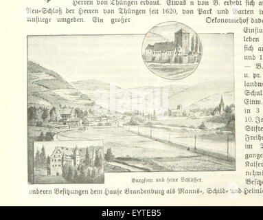 Geographisch-Historisches Handbuch von Bayern Bild entnommen Seite 678 von "Geographisch-Historisches Handbuch von Bayern" Stockfoto