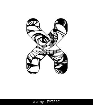 Vektor-Alphabet und allgemeinen Typografie Stock Vektor