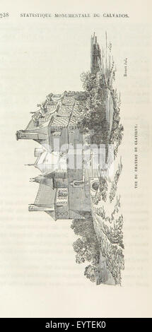 Statistique Monumentale du Calvados Bild entnommen Seite 1078 von "Statistique Monumentale du Calvados Stockfoto