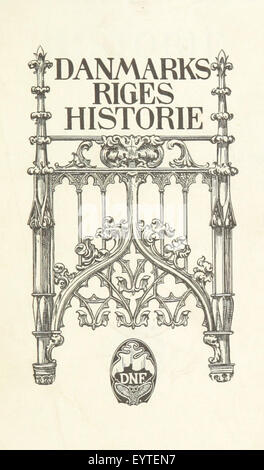 Bild von Seite 7 von "af Danmarks Riges Historie J. Steenstrup, Kr. Erslev, A. Heise, V. Mollerup, J. A. Fridericia, E. Holm, A. D. Jørgensen. Setzte Illustreret "Bild von Seite 7 von" af Danmarks Riges Historie Stockfoto