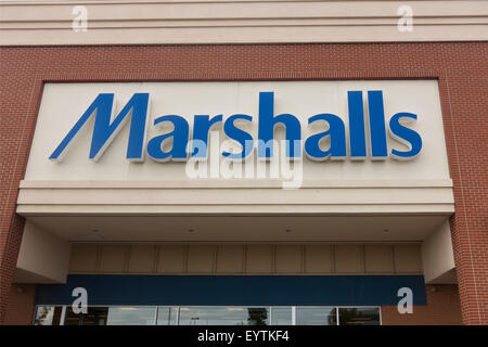 Marshalls Geschäft in Rochester New York Stockfoto