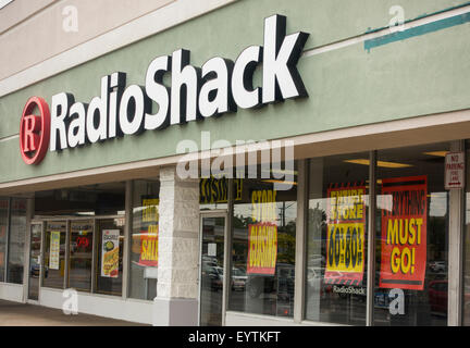 Radio Shack Geschäft in Rochester New York Stockfoto