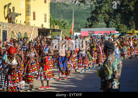 Karneval tun Lubango, Angola (2014) Stockfoto