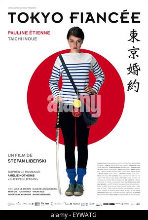 Tokyo Verlobte; Jahr: 2014-Belgien / Frankreich / Kanada; Regie: Stefan Liberski; Pauline Etienne; Filmplakat (Fr) Stockfoto