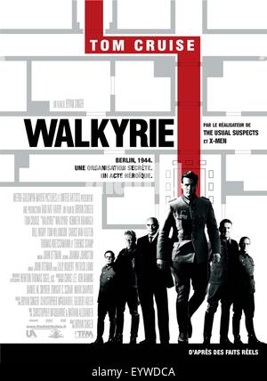 Walküre Jahr: 2008 Regie: Bryan Singer Film Poster Stockfoto