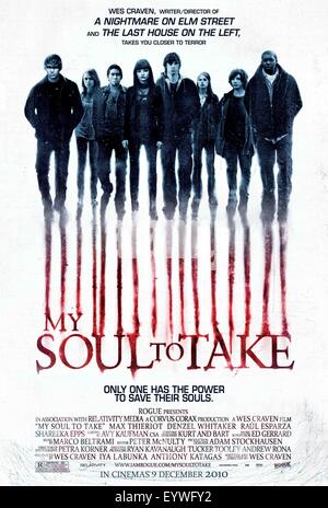 My Soul To Take; Jahr: 2010 USA; Regie: Wes Craven; Filmplakat (USA) Stockfoto