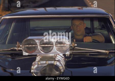 The Fast and the Furious; Jahr: 2001 USA; Regie: Rob Cohen; Vin Diesel; Foto: Bob Marschak Stockfoto