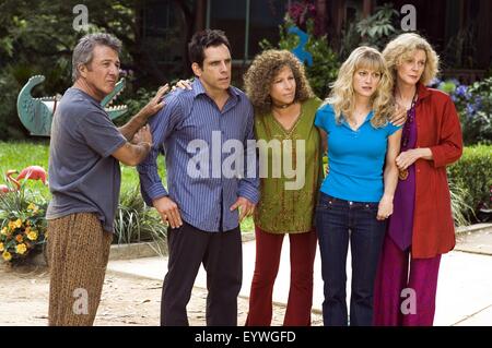 Meet the Fockers; Jahr: 2004 USA; Regie: Jay Roach; Dustin Hoffman, Ben Stiller, Barbra Streisand, Teri Polo, Blythe Danner; Foto: Tracy Bennett Stockfoto