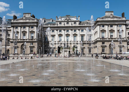 Somerset House, London, England, Vereinigtes Königreich, Europa Stockfoto