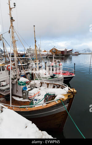 Svolvaer, Lofoten-Inseln, Nordland, Arktis, Norwegen, Skandinavien, Europa Stockfoto