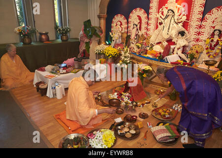 Durga Puja-Feier in Paris, Frankreich, Europa Stockfoto