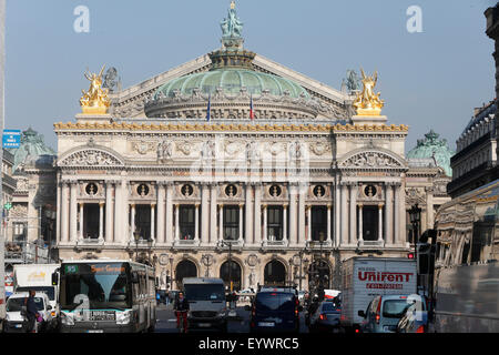 Palais Garnier, Paris Opera, Paris, Frankreich Stockfoto