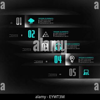 Optionen banner Stock Vektor