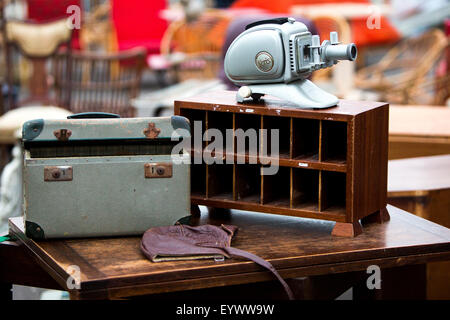 Sunbury Antiquitätenmarkt, einem Oldtimer-Messe in London. Stockfoto