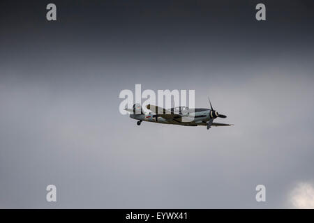 Luftschlacht um England 75. Jubiläum Airshow in Biggin Hill in Kent, England statt. Stockfoto