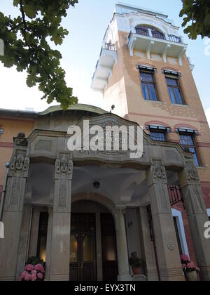 Ammende Villa (Pärnu, Republik Estland) Stockfoto