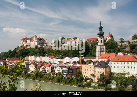Burg Burghausen in Deutschland in der Nähe von München Stockfoto