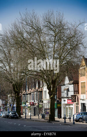 Allgemeine Ansichten von Moseley, die im städtischen Teil des "Besten Orte zum Leben"-UK gekennzeichnet sein wird Stockfoto