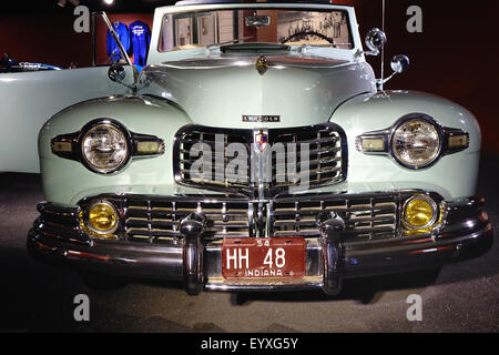 1948 Lincoln Continental Mark I Cabrio, Museum der Künste und Wissenschaften, Daytona Beach, Florida Stockfoto