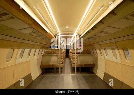 Musée Aeroscopia, Luftfahrt Museum, Toulouse, Frankreich. Sammlung von Antiquitäten Flugzeuge Stockfoto