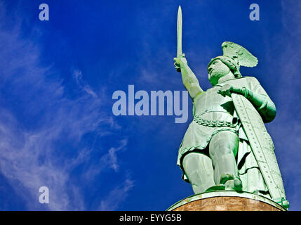 Hermannsdenkmal im Teutoburger Wald, Germany, North Rhine-Westphalia, Detmold Stockfoto