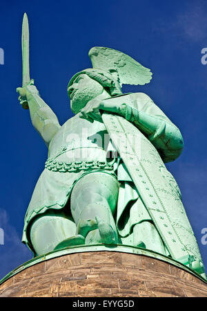 Hermannsdenkmal im Teutoburger Wald, Germany, North Rhine-Westphalia, Detmold Stockfoto