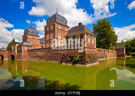 barocke Wasserschloss Ahaus, technische Akademy, Ahaus, Münsterland, Nordrhein-Westfalen, Deutschland Stockfoto