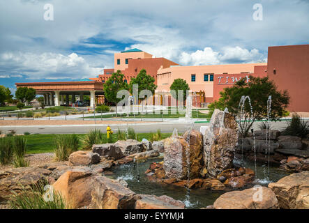 Isleta Ort der Pueblo Isleta, New Mexico, USA. Stockfoto