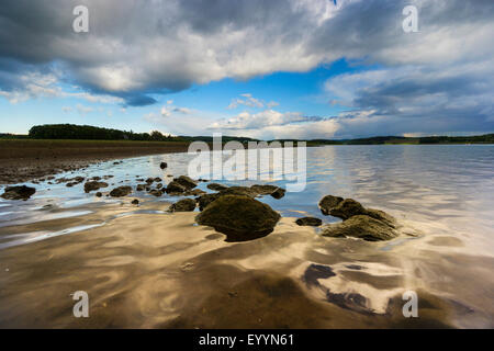 Poehl Stausee, Jocketa, Vogtland, Sachsen, Deutschland Stockfoto