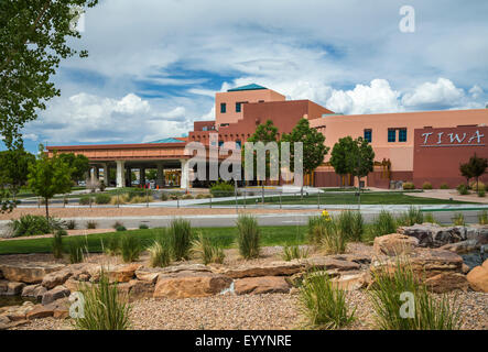 Isleta Ort der Pueblo Isleta, New Mexico, USA. Stockfoto