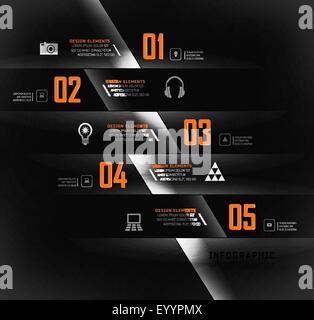 Optionen banner Stock Vektor