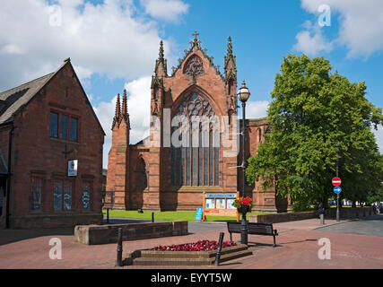 Carlisle Cathedral Church im Sommer Cumbria England Vereinigtes Königreich GB Großbritannien Stockfoto