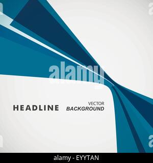 Abstrakt blau weiß auf einem hellen Hintergrund Stock Vektor