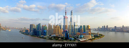 Blick auf Pudong, Shanghai, China Shanghai Stockfoto