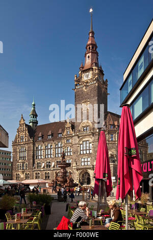 Ehemaliges Rathaus von Elberfeld, jetzt Verwaltungsgebäude, Deutschland, Nordrhein-Westfalen, Bergisches Land, Wuppertal Stockfoto