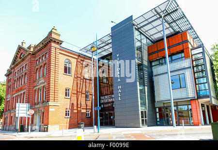 Victoria Hall Theater Hanley Stoke-on-Trent Staffordshire Mitarbeiter England UK Stockfoto