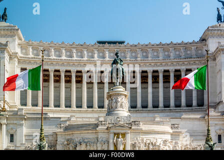 Altare della Patria oder National Monument, Victor Emmanuel II. Rom, Italien. Stockfoto