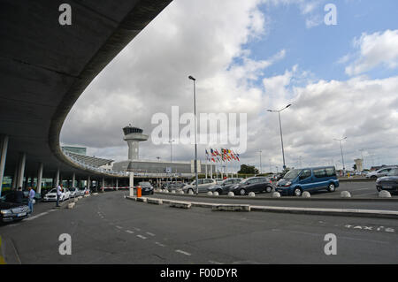 Internationaler Flughafen Bordeaux Mérignac Gironde Aquitaine Frankreich Stockfoto