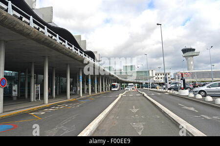 Internationaler Flughafen Bordeaux Mérignac Gironde Aquitaine Frankreich Stockfoto